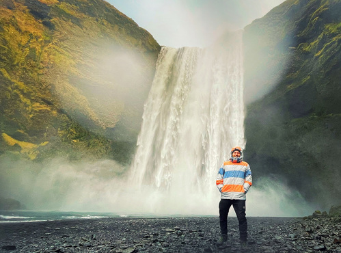 The wild weather of Iceland can change very quickly