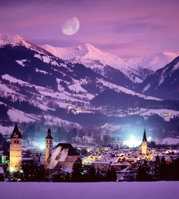 Kitzbuhel at night