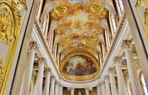 The stunning art and architecture of the Palace of Versaille.