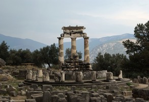 Greece Sanctuary Of Athena Delphi