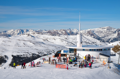 Grandvalira restaurant on the slopes