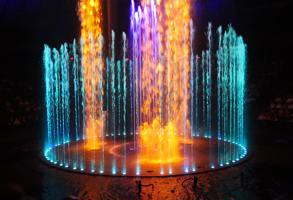 China Fountain Light Show