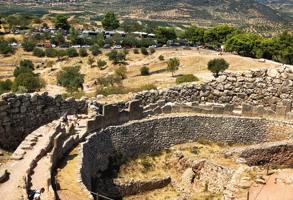 Greece Archaeological Site And Museum Of Mycenae