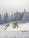 Tremblant Skiing Couple