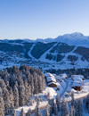 Snowy Landscapes Drone Photos - © Thuria - Les Saisies