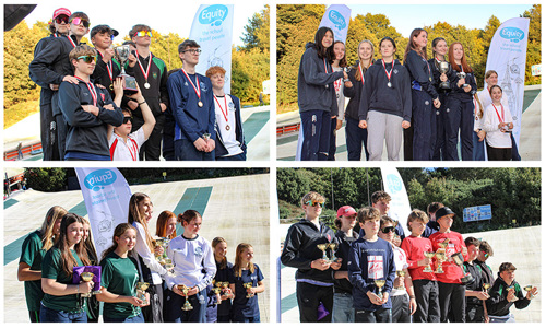 The various winning teams across the different age groups over the weekend.