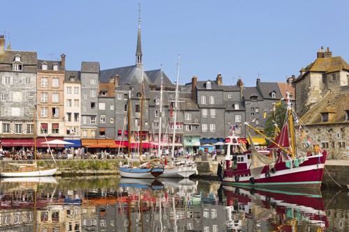 Honfleur's picturesque historic harbour